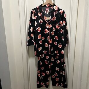 Kate Spade Floral Satin Pajamas